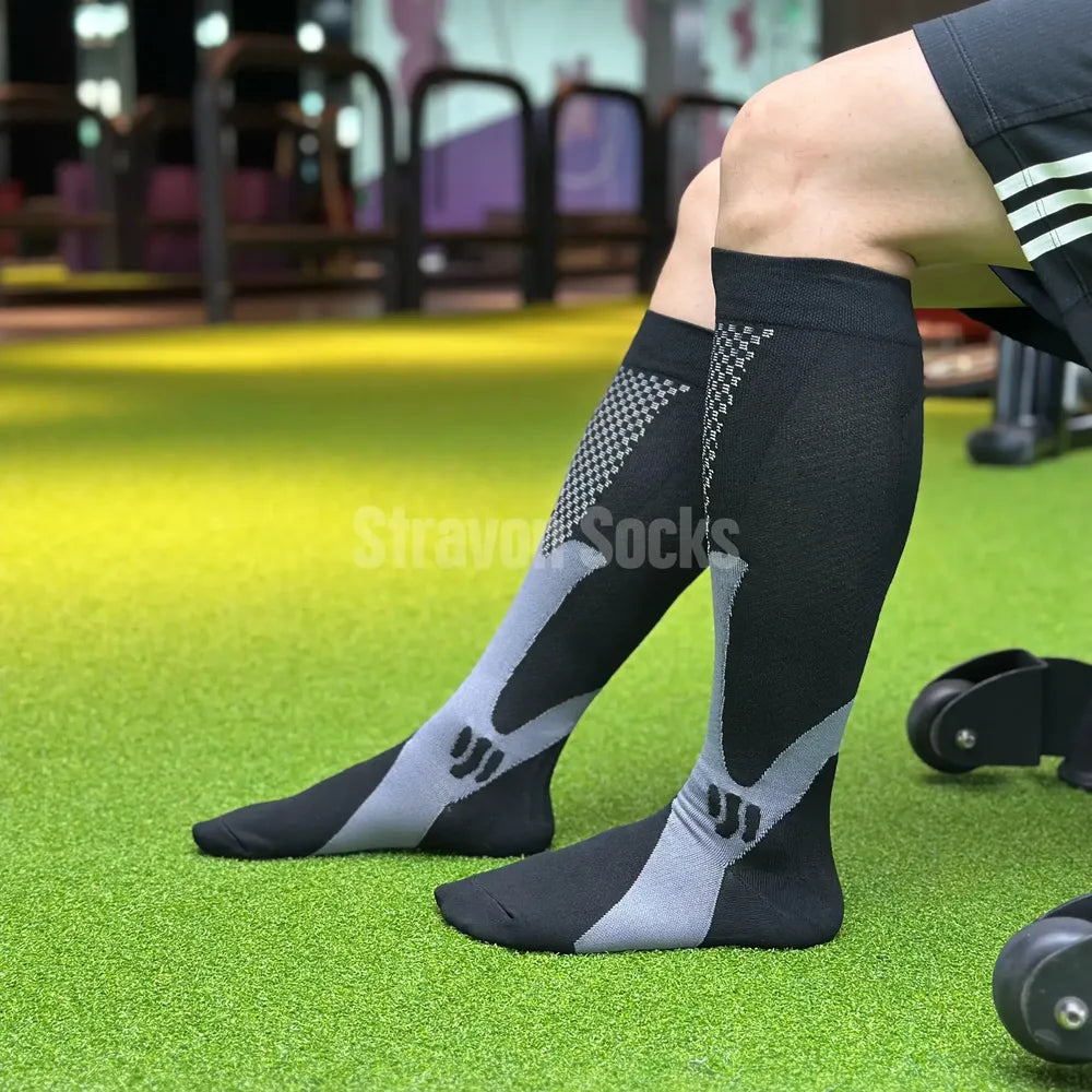 Vital Fit Compression Socks Gray