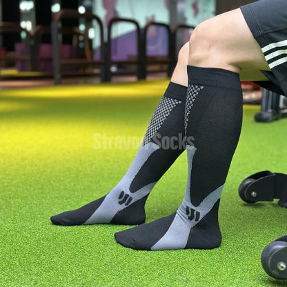 Vital Fit Compression Socks Gray