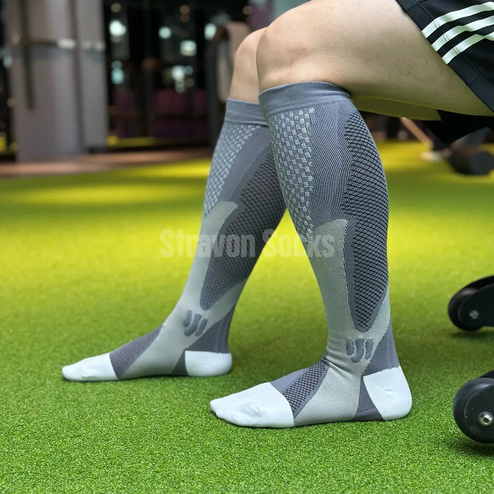 Vital Fit Compression Socks Gray