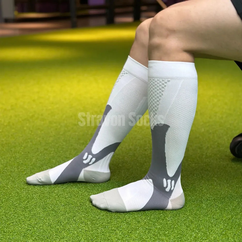 Free Form Compression Socks Vital Fit Compression Socks Blue – Stravon Socks