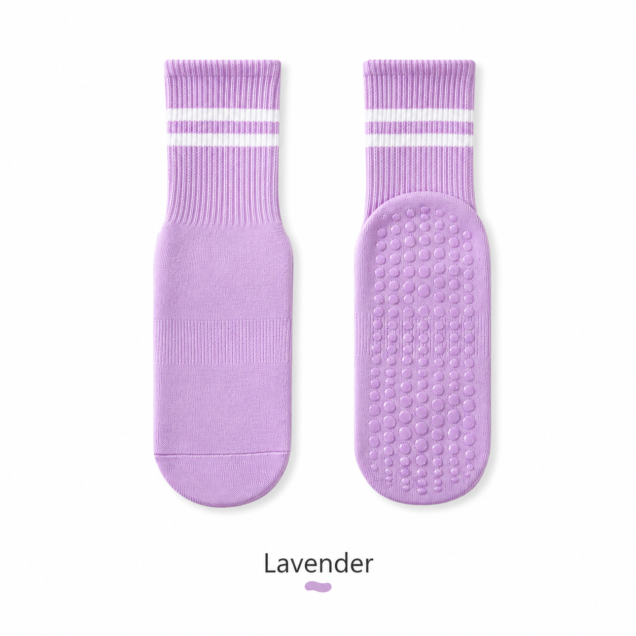 Pilates Grip Socks – Non-Slip Yoga & Barre Socks
