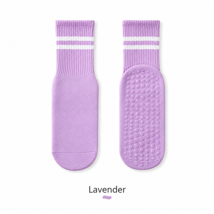 Pilates Grip Socks – Non-Slip Yoga & Barre Socks