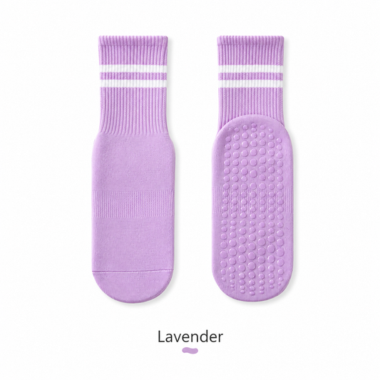 Pilates Grip Socks – Non-Slip Yoga & Barre Socks